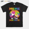 The Baby Shark Birthday Meme Shark T-Shirt