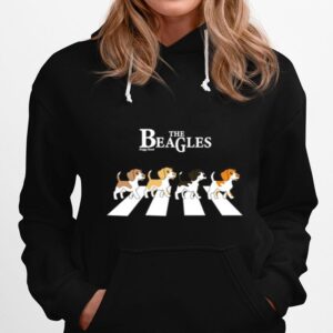The Beagles Parody The Beatles Abbey Road Hoodie