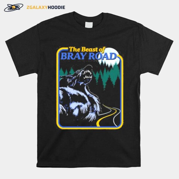 The Beast Of Bray Road Retro Wisconsin Dogman Cryptid T-Shirt