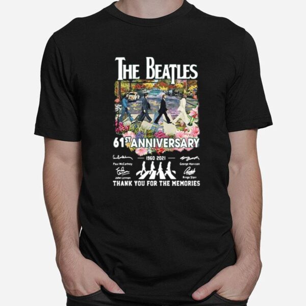 The Beatles 61St Anniversary T-Shirt