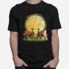 The Beatles Abbey Road Moon Pumpkins Halloween T-Shirt