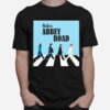 The Beatles Abbey Road Road John Lennon Canvas Wall T-Shirt