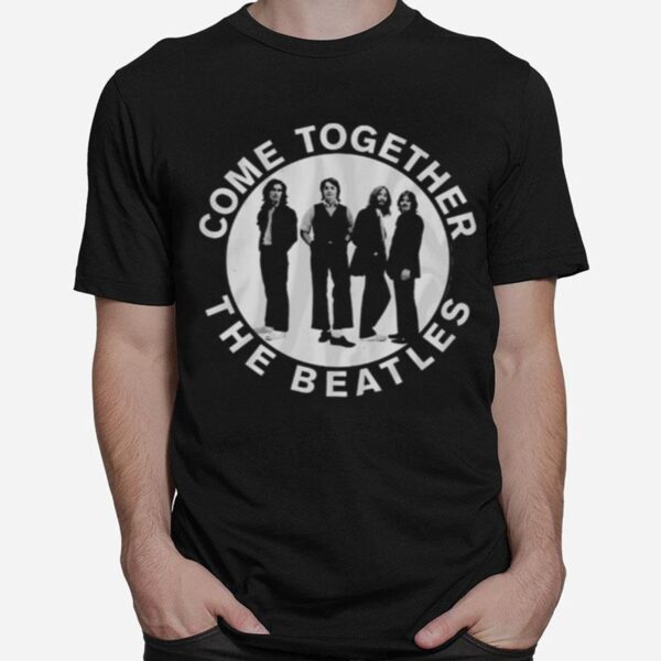 The Beatles Come Together Circle Rock Band T-Shirt