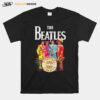 The Beatles Sgt Pepper%E2%80%99S Club Band 50 Anos Lonely Hearts T-Shirt