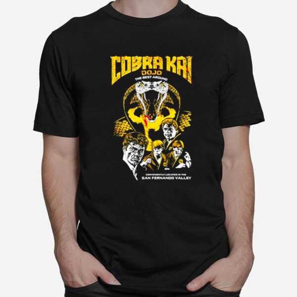 The Best Around Cobra Kai Dojo Vintage Unisex Cobra Kai T-Shirt