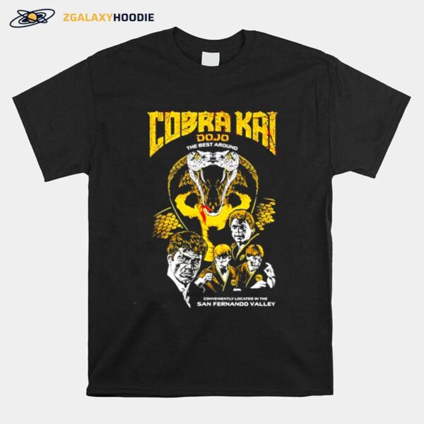 The Best Around Cobra Kai Dojo Vintage Unisex Cobra Kai T-Shirt