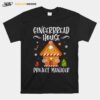 The Best Gingerbread House Project Manager T-Shirt