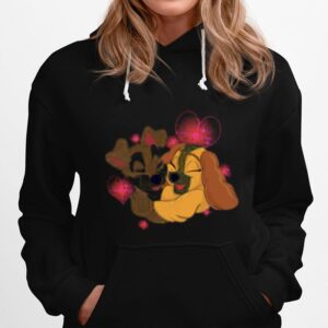 The Big Hug Love Lady And The Tramp Hoodie