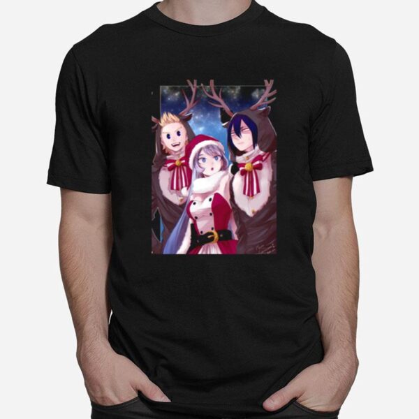 The Big Three Boku No Hero Academia In Christmas T-Shirt