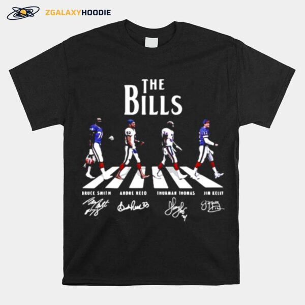 The Bills Beatles Signature Player Of Team T-Shirt