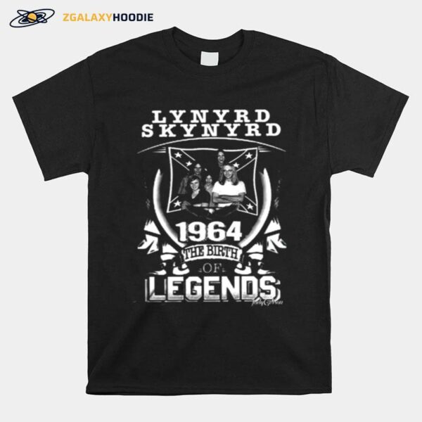 The Birth 1964 Lynyrd Skynyrd Retro T-Shirt