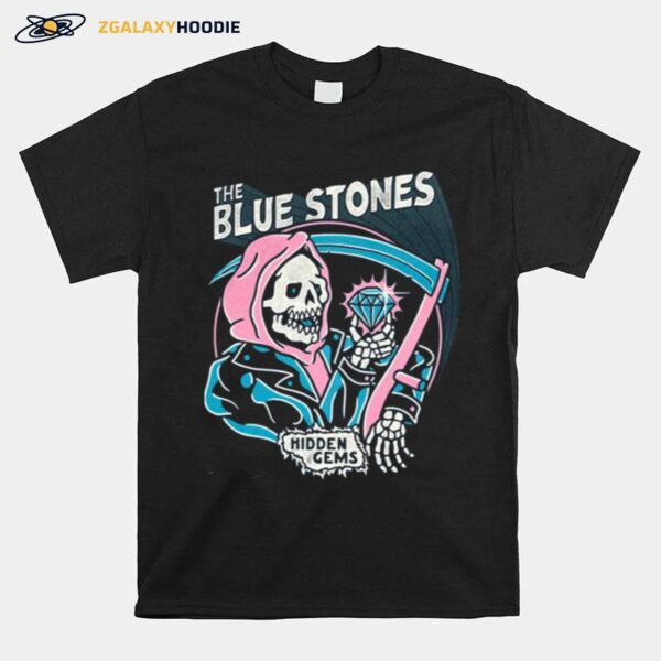 The Blue Stones Hidden Gems Logo Photographic T-Shirt