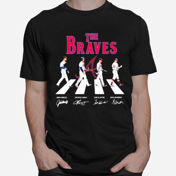 The Braves Abbey Road Signature T-Shirt