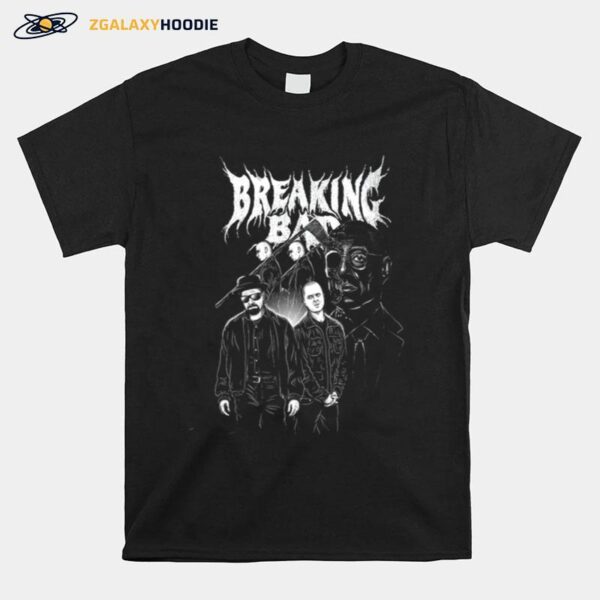 The Breaking Bad Character Breaking Bad Rock Band Style T-Shirt