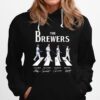 The Brewers Baseball Crossing The Line Signatures Hoodie