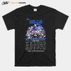 The Buffalo Bills 63Rd Anniversary 1960 2023 Thank You For The Memories Signatures T-Shirt