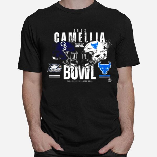 The Buffalo Bulls Vs Georgia Southern 2022 Camellia Bowl T-Shirt