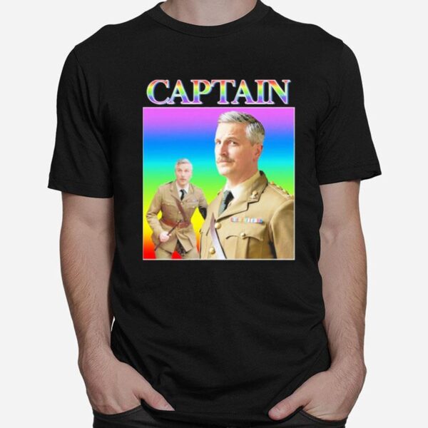 The Captain Bbc Ghosts Vintage Retro Design T-Shirt