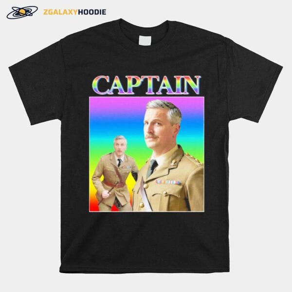 The Captain Bbc Ghosts Vintage Retro Design T-Shirt