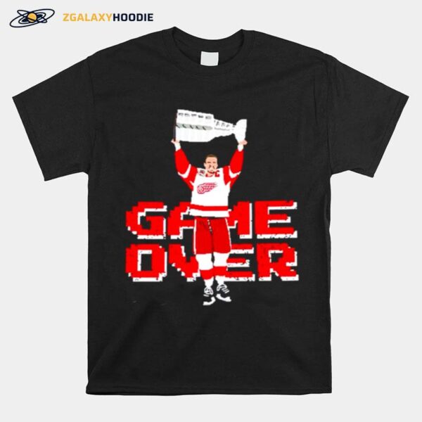 The Captain Game Over Detroit Red Wings T-Shirt