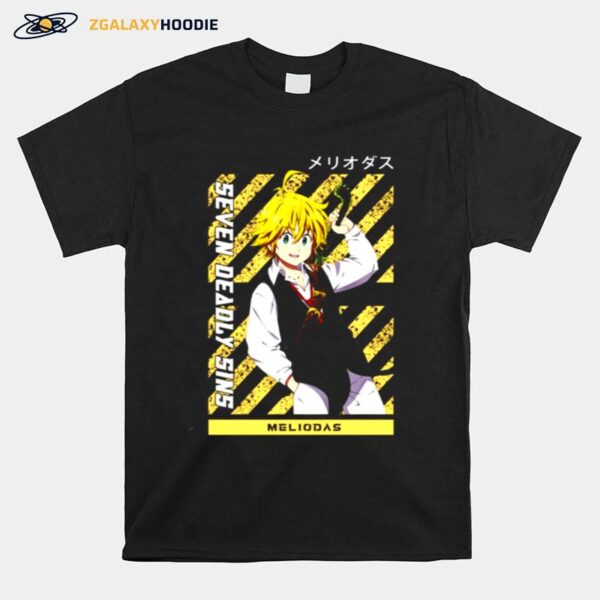 The Captain Meliodas Of The Seven Deadly Sins Vintage T-Shirt