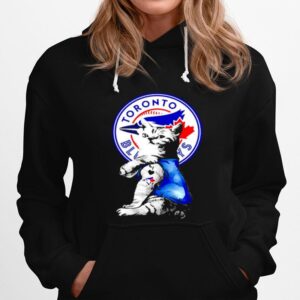 The Cat Tattoos I Love Toronto Blue Jays Hoodie