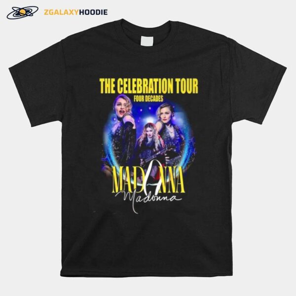 The Celebration Tour Four Decades Madonna Signature T-Shirt