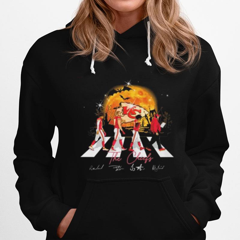 The Chiefs Abbey Road Signatures Happy Halloween 2022 Hoodie