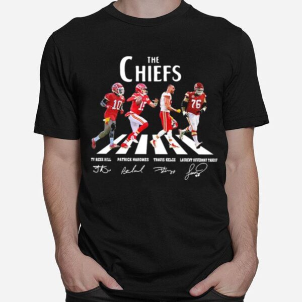 The Chiefs Abbey Road Signatures T-Shirt