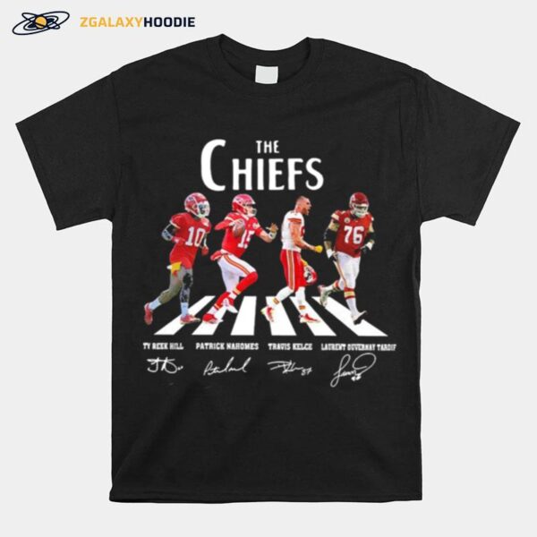 The Chiefs Abbey Road Signatures T-Shirt