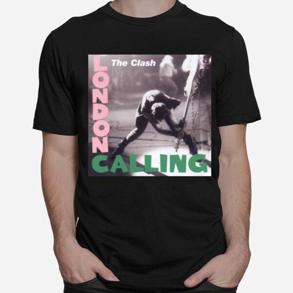 The Clash London Calling Joe Strummer Rock T-Shirt