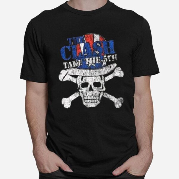 The Clash Take The Fifth Skull T-Shirt