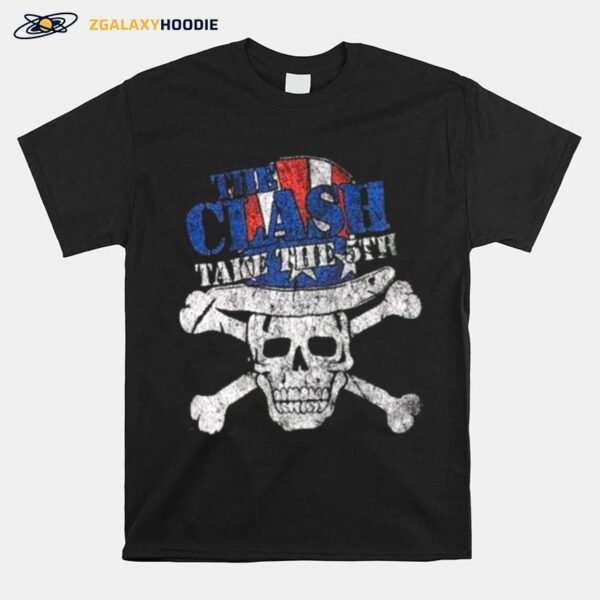 The Clash Take The Fifth Skull T-Shirt
