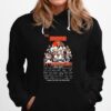 The Cleveland Browns 77Th Anniversary 1946 2023 Thank You For The Memories Signatures Hoodie