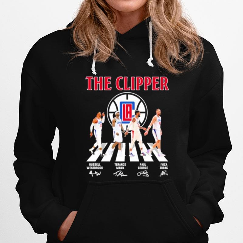 The Clipper Abbey Road Russell Westbrook Terance Mann Signatures Hoodie