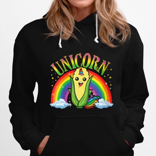 The Cob Corn Farmers Ear Of Corn Unicorn Hoodie