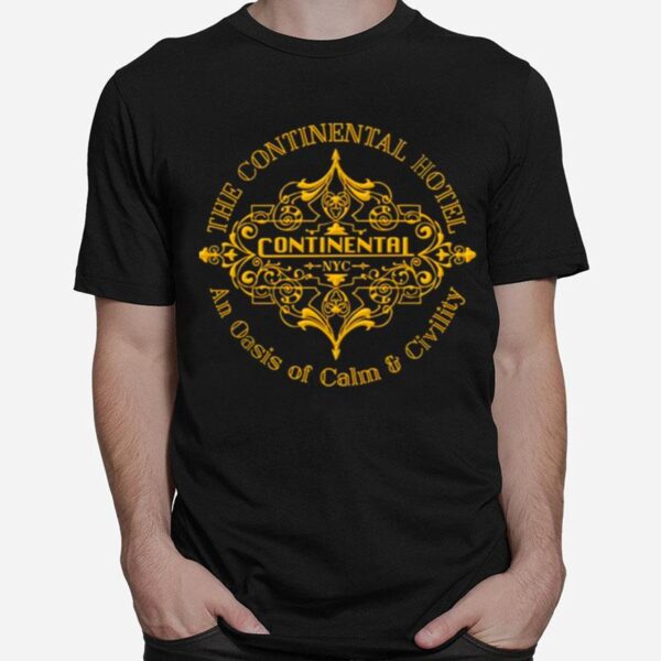 The Continental Hotel From John Wick T-Shirt