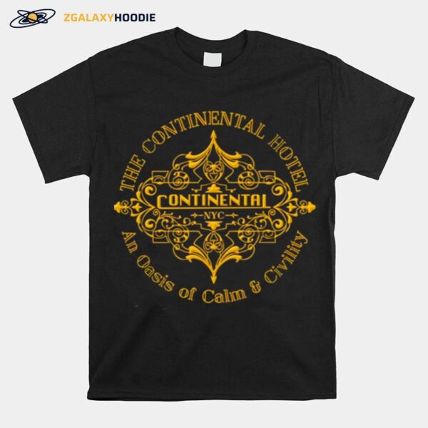 The Continental Hotel From John Wick T-Shirt