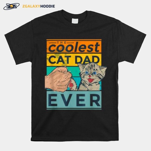 The Coolest Cat Dad Ever Tee Vintage T-Shirt