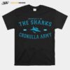 The Cronulla Sharks Army Rugby Nrl T-Shirt