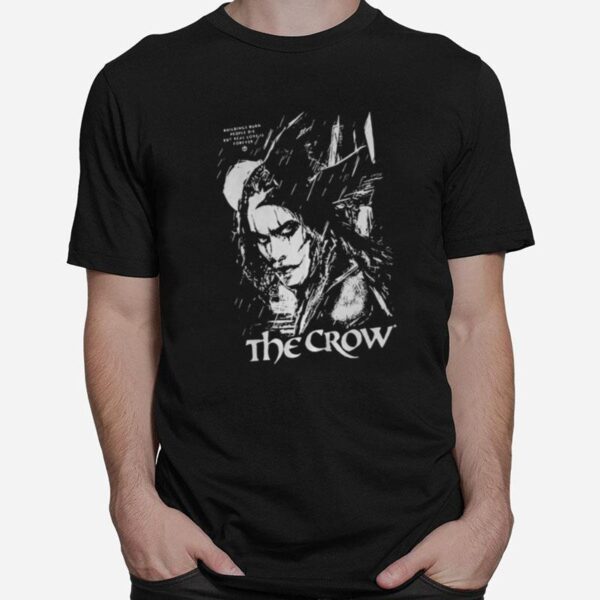 The Crow Forever Vintage Black T-Shirt