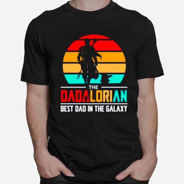 The Dadalorian Best Dad In The Galaxy Vintage T-Shirt