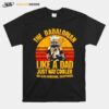 The Dadalorian Like A Dad Just Way Cooler See Also Handsome Exceptional Vintage T-Shirt