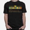 The Dadalorian Like A Dad Just Way Cooler See Also Handsome Exceptional T-Shirt