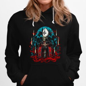 The Dark Night In The Chruch Music Ghost Band Hoodie