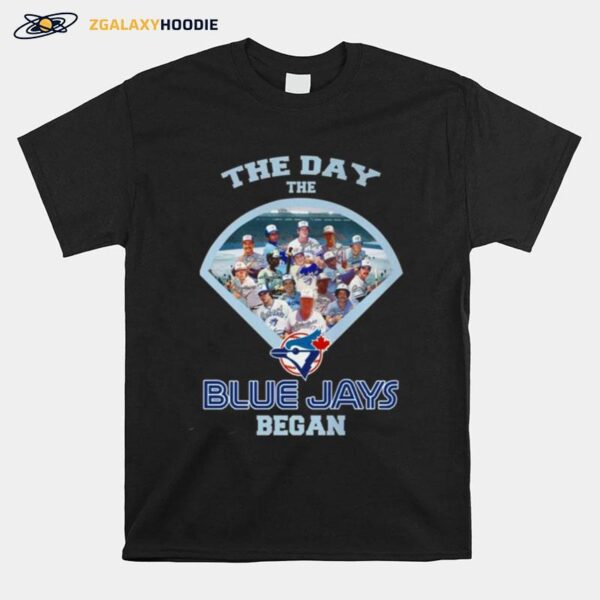 The Day The Blue Jays Began Signatures T-Shirt