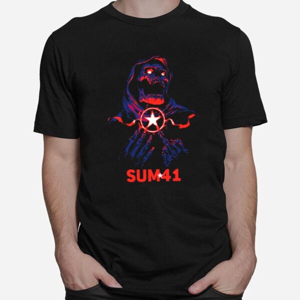 The Dead Man Sum 41 Logo T-Shirt