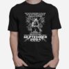 The Devil Whispered In My Ear Never Underestimate A Man Born In September 2004 T-Shirt