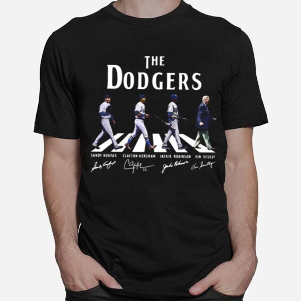 The Dodgers Abbey Road Signatures T-Shirt