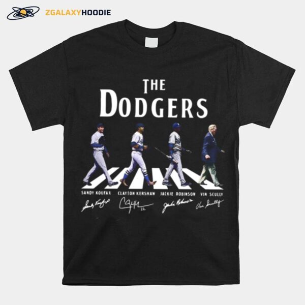 The Dodgers Abbey Road Signatures T-Shirt